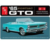 AMT Plastic Model Kit 1965 Pontiac GTO Convertible 1:25 Scale 2-in-1 Stock/Custom