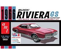 AMT 1966 Buick Riviera GS Hardtop 1:25 Scale Plastic Model Kit 1439