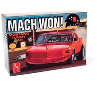 AMT 1970 Ford Mustang Funny Car Mach Won 1:25 Scale Model Kit, Unpainted