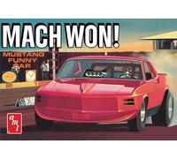 AMT 1970 Ford Mustang Funny Car Mach Won 1:25 Scale Model Kit, Unpainted