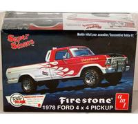 AMT 1978 Ford 4x4 Pickup Truck Firestone 858 1/25 Scale Plastic Model Kit