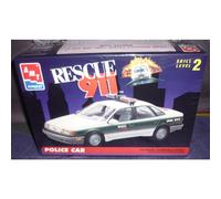 AMT #6417 ERTL Rescue 911 Police Car 1/25 Scale Plastic Model Kit