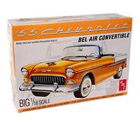AMT AMT1134/06 1/16 1955 Chevy Bel Air Convertible Model Kit, Various