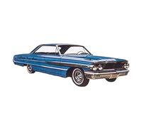 AMT Cal Drag Combo 1964 Galaxie, AWB Falcon & Trailer 1:25 Scale Model Kit