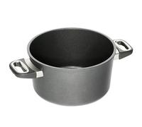 AMT Cast aluminium cooking pot for induction cookers, diameter at the top, height 24 cm, 14 cm.