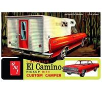 AMT Chevy El Camino w/Custom Camper 1:25 1364 Plastic Model Kit