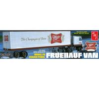 AMT Fruehauf 40' Semi Trailer (Miller Beer) 1/25 1234 Plastic Model Kit Big Rig