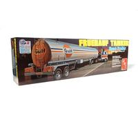 AMT Fruehauf Exterior Post Trailer Model Kit (Tanker Gulf)
