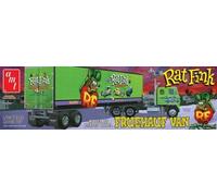 AMT Fruehauf Van Trailer Rat Fink Hauler 1:25 1292 Plastic Model Kit Big Rig