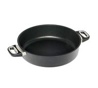 AMT Gastroguss 5.5L Non-Stick Dutch Oven, 32 cm, 8 cm Height, Black, Induction