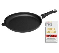 AMT Gastroguss AMZN-428-Z20B 11 Inch Diameter Frying Pan with Removable Handle, Non Induction Compatible, Lotan® Non-Stick Finish, Cast Iron (Cast Air), AMZN-428-Z20B