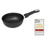 AMT Gastroguss AMZN-620-Z20B Saute Pan Diameter 20 cm Height 6 cm Removable Handle Cast Aluminium Lotan® Non-Stick Coating for Fat- Roasting