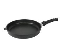 AMT Gastroguss AMZN-I-532-Z20B Frying pan 32 cm Ø, 5 cm high, Removable Handle, Suitable for Induction, Lotan Non-Stick Coating, cast Iron pan (cast Aluminium), AMZN-I-532-Z20B