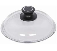 AMT Gastroguss Glass Lid Black Knob 24cm Frying Pan Stock Pot Pyrex Glass Lid
