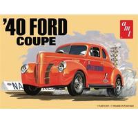 AMT 1940 Ford Coupe Stock - Custom - Racing 1:25 Car Plastic Kit