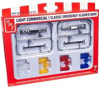 AMT Parts Packs - Classic Emergency Flasher Parts Pack (Works with Many 1:25 Dragster and Custom car Kits)