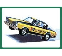 AMT 1153 1:25th scale 1966 Plymouth Barracuda “Hemi Under Glass”