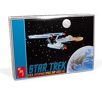 AMT Round2 1/650 Star Trek Classic U.S.S. Enterprise Plastic Model Kit, USS Enterprise NCC 1701