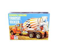AMT Skill 3 Model Kit Kenworth / Challenge Transit Cement Mixer Truck 1/25 Scale Model by AMT