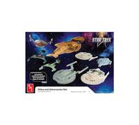 AMT Star Trek Adversaries & Allies Ship Set - 1:2500 Scale, Skill Level 2,