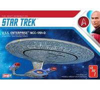 AMT Star Trek USS Enterprise-D 1:2500 Plastic Model Kit Snap Together 1126