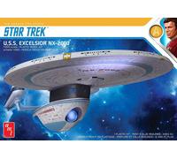 AMT Star Trek USS Excelsior NX-2000 1:1000 1257 Plastic Model Kit Space