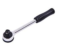 Amtech 1/2" Ratchet with Spinner, Drop-Forged Heat-Treated Steel with Chrome Plating, Forward/Reverse Mechanism & Rubber Grip for Automotive & DIY Tasks