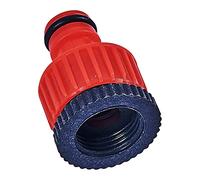 Amtech - 1/2in-3/4in Tap Adaptor and Reducer, BSP Outside Tap Fitting for Hose Connectors