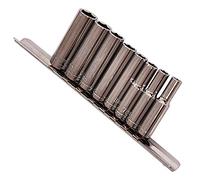 Amtech 9 Piece 1/4 Metric Deep Socket Set - I6400