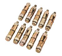 Amtech 10 Piece M6 X 50mm Expansion Bolts - S5910