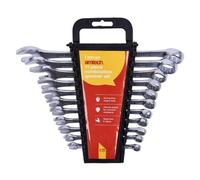 Amtech 11pc Combination Wrench Set 6-19mm Spanner Mechanic Drop Forged Chrome