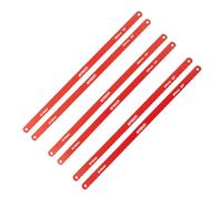 Amtech 12" Bi-Metal Hacksaw Blade Set (6pc) - Mixed TPI for Metal, Wood & Plastic - Durable, Shatter-Resistant Replacement Blades