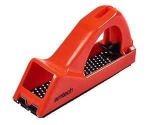 Amtech - 145mm Rasp Plane, Lightweight Multi-Material File for Wood, Aluminium, Fibreglass and Rubber Shaping