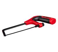 Amtech 150 mm (6") Heavy-Duty Junior Hacksaw, 24 TPI Blade for Precision Metal and Plastic Cutting, Soft-Touch Grip and Adjustable Blade Tension