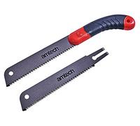 Amtech 170 mm Pull Saw, SK5 Steel Blade with 10 TPI Teeth and Quick-Change System for Fine Woodworking, Soft Grip for Precision Cuts