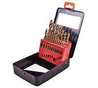 Amtech F1140 19 Piece Titanium Coated Drill bit Set