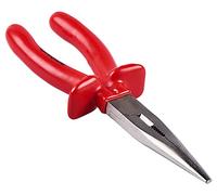 Amtech B0425 200mm (8") Long Nose Plier with Slip Guard Handle,