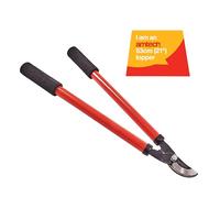 Amtech 21" By-Pass Lopper, Lightweight Tubular Handles, Soft Grips, Clean Cuts for Healthier Growth, for Pruning Medium Branches, 530mm Length