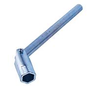 Amtech 21mm Whitworth Scaffold Spanner with Swing Pivot Handle, Hardened Steel