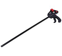 Amtech - 24" Ratchet Speed Clamp, Quick Release Mechanism, Reversible Jaws with Non-Marking Pads, Ideal for Large Workpieces and Workshop Use