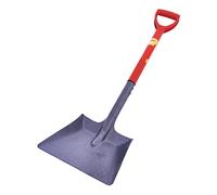 Amtech 24" Square Mouth Shovel, Drop Forged Steel Head with D-Handle, for Scooping Soil, Gravel and Compost.