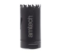 Amtech - 25mm Hole Saw, M35 High-Speed Steel Metal Hole Saw with 39mm Cutting Depth for Wood, Plastic, Metal Sheets, and More, Durable and Heat-Resistant, 4-6 Teeth Per Inch
