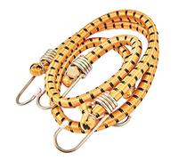 Amtech 2pc 24" Bungee Cords, 12mm Heavy-Duty, 50% Stretch with Metal Hooks and Rubber Stops, For Vehicles and Tarps.