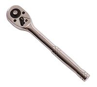 Amtech - 3/8in 24-Tooth Quick-Release Ratchet, Compact Head with Forward/Reverse for Access in confined Spaces, DIY and Trade (3/8in)