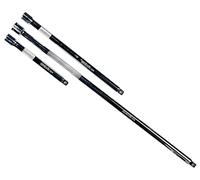 Amtech - 3/8in Extension Bar Set, Chrome Vanadium Steel, Polished Chrome Finish, deep-Reach for Engine Bays & underbody fixings (3pc) 150/250/450mm