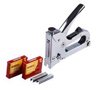 AMTECH 3-In-1 Staple Gun Industrial Heavy Duty Tacker Nail Upholst+ 800 Staples