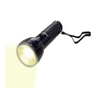 Amtech - 3 W COB LED Torch, Durable Aluminium Body with Soft Grip Handle, Compact and Bright Handheld Flashlight for Camping, Power Cuts and Emergencies