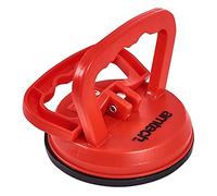 Amtech 30 kg Suction Cup Lifter, 115 mm Rubber Cup for Heavy Glass & Tile Lifting, Dual Handle Lock Design for Safe Control & Heavy-Duty DIY or Trade Work