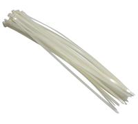 Amtech S0823 30 Tie Wraps (500mm x 6.5mm) - White