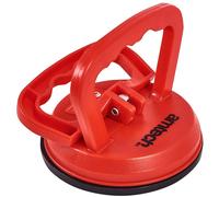 Amtech 30 kg Suction Cup Lifter, 115 mm Rubber Cup for Heavy Glass & Tile Lifting, Dual Handle Lock Design for Safe Control & Heavy-Duty DIY or Trade Work